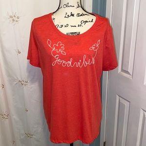 Orange short sleeve t-shirt